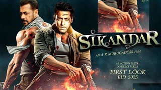 sikandar movie official trailer 2025 salman khan [upl. by Volding200]