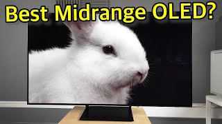 This Samsung TV 𝗣𝗥𝗢𝗩𝗘𝗦 QDOLED is Basically Better than Regular OLED S90C Review [upl. by Eitnom]