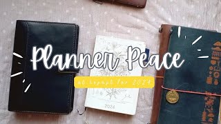 Planner peace at least for 2024 amp 6 months YouTube channel anniversary [upl. by Thornie287]