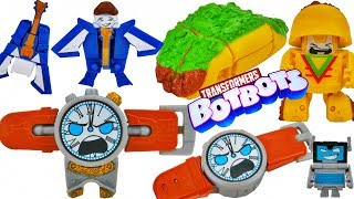 Transformers Botbots Series 2 Rare Characters 8 Packs Taco Computer Watch [upl. by Keli]