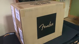 Unboxing the NEW Fender Mustang LT25 [upl. by Dugald]