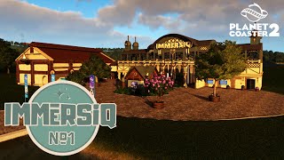 Der Eingang steht amp Hot Fix 1 ist da  Immersiq 1  Planet Coaster 2 [upl. by Pam]