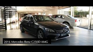 MercedesBenz C250D AMG  Full Indepth Interior and Exterior Walkaround Tour [upl. by Araik]