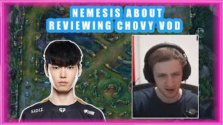 Nemesis About Reviewing CHOVY VOD 👀 [upl. by Carlynne513]