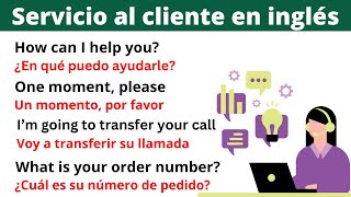 Atención al Cliente en Inglés Domina Frases [upl. by Gina]