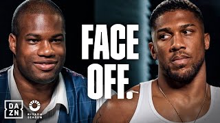 FACE OFF Anthony Joshua vs Daniel Dubois Riyadh Season Card Wembley Edition [upl. by Shifrah]