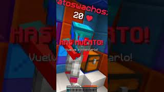 SKYWARS PERO NO PUEDO OCUPAR ARMADURA epico minecraft skywars pvp bedwars clips [upl. by Chic]