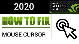 How to Fix Nvidia GeForce experience Doesnt Show Cursor After Recording the Screen hindiUrdu [upl. by Eicnarf]