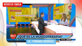 ¿Qué es la musicoterapia  Médico de familia  Dr Jorge Tartaglione  Lic Fernanda Rodríguez [upl. by Iain22]