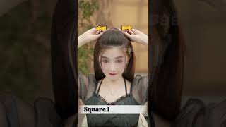 How To Make Square Face Hair Style hairstyle shorts ytshorts trending viral [upl. by Sax]