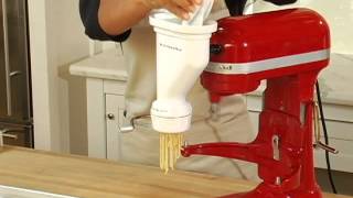 KitchenAid Pasta Press Attachment [upl. by Ekaterina]