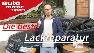 Lackreparatur for Dummies Nigrin oder Sonax Heißer Scheiß 5 I auto motor und sport [upl. by Idram]