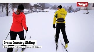 Crosscountry skiing technique Classic diagonal [upl. by Elrod]