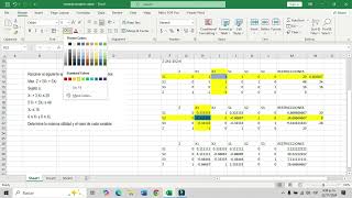 Como Maximizar Funciones con el Metodo SIMPLEX y SOLVER en EXCEL Tutorial Paso a Paso [upl. by Nekal]