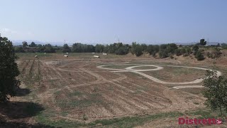 Una pista da ciclocross a Tabina sui terreni confiscati alla criminalità organizzata [upl. by Geesey183]