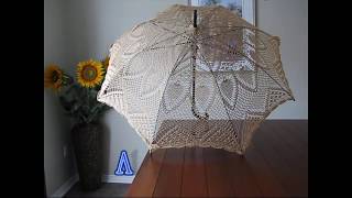 Crochet Lace Parasols By Ira Rott [upl. by Ecnarretal60]