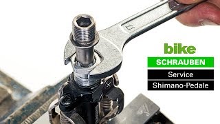 Shimano SPD Pedale warten – DoitYourselfAnleitung [upl. by Ycak669]