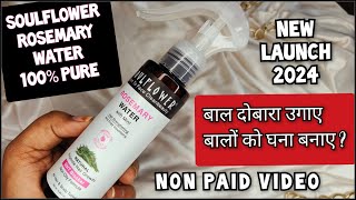 Rosemary water for hair regrowth  Alps goodness rosmeray water honest review Rosemary water result [upl. by Arva]