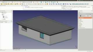 Tutoriel FreeCAD Arch Modélisation dune maison fr [upl. by Aihsenat]