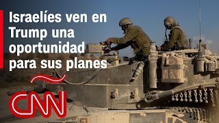 Israelíes ven en Trump una oportunidad para sus planes Resumen del conflicto en Medio Oriente [upl. by Mcnelly311]