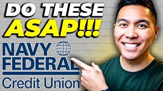 Navy Federal Credit Union 5 Things You Must DO When You Join [upl. by Berman]