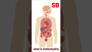 What is Achlorhydria NEET shorts biology [upl. by Clippard]