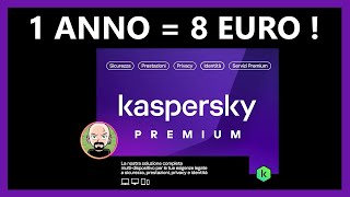 🎁 Il MIGLIORE antivirus al mondo 🛡️ Kaspersky PREMIUM in PROMO [upl. by Abrahan]