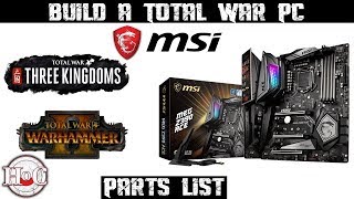 Build a Total War PC with MSI MEG Z390 ACE [upl. by Aerdnaeel]