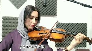 ضربی در شوشتری، ویولن فریباتوکلی، اثر استاد زنده نام اسدالله ملک faribatavakkoli [upl. by Leak688]