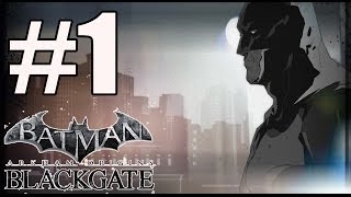 Batman Arkham Origins Blackgate Deluxe Edition Walkthrough Part 1 PC HD [upl. by Cerys46]