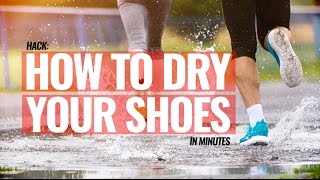 Hack Dry Your Shoes In Minutes  Basics [upl. by Coady]