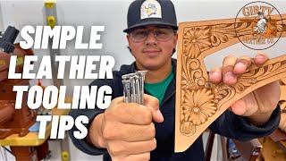 3 Tips to Improve Your Leather Tooling [upl. by Eelirem]