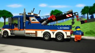 Tow Truck  LEGO City  60056 [upl. by Eenrahc603]