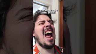 Cuando se te cae algo pesado en el pie humor comedia meme shorts [upl. by Nreval]