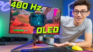 The Fastest OLED Gaming Monitor You Can Buy 👀 ASUS ROG PG27AQDP [upl. by Negiam829]