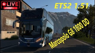 Marcopolo G8 1800 DD MOZA R5 bundle bus sim RIG scssoftware [upl. by Noloc]