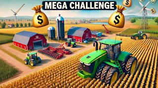 MEGA Challenge from 0 on FLAT LAND🚜 [upl. by Ailic]