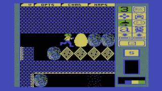 Repton 3  C64  Gameplay vid [upl. by Claudelle]