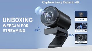 EMEET S800 4K Webcam  Ultra HD Streaming Camera [upl. by Wini]