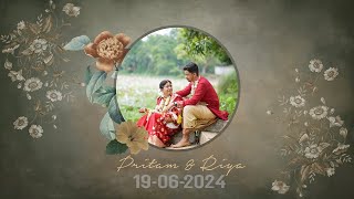 Full Cinematic Wedding of Pritam amp Riya  Presented by updatezonebinpur5749 [upl. by Oiramal]