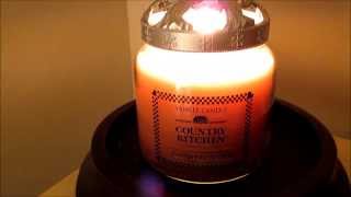 Yankee Candle Shortbread Cookie Review Country Kitchen Line [upl. by Barren]