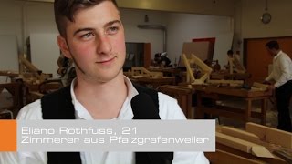 Meisterprüfung der Zimmerer in der Bildungsakademie Rottweil [upl. by Schweiker]