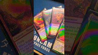 Holographic Card Sleeves Ziatora Jund Commander Deck [upl. by Gnanmas]