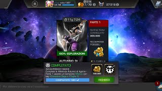 MCOC Autumn of agony mistic taglia s amp campione saga [upl. by Gillette]