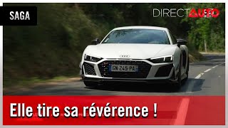 Saga  Audi R8  la supercar dAudi tire sa révérence [upl. by Imuya]