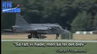 Jas39 Gripen  Ängelholms Flygmuseum [upl. by Meldon]