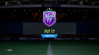 FIFA 22 FUT 17 SBC  Total Cost 4100 Coins [upl. by Asiak]