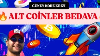 🔥ALTCOİNLER BEDAVA altcoin bitcoin altcoinler yükselecek [upl. by Israel]