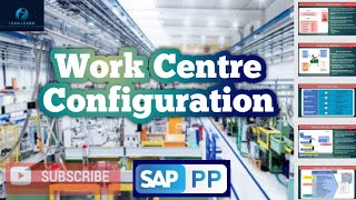 SAP work Centre configuration  sap work center  work center in sap create work center [upl. by Atnauq]