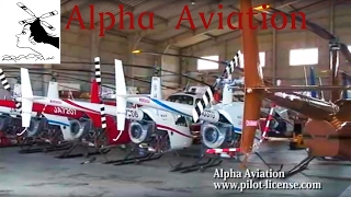 航空機あれこれ＃Alpha Aviation  Helicopter Flight Training [upl. by Aniar]